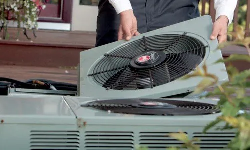 Reconditioned commercial aircon unit ready for installation